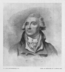 P.J. De Loutherbourg, R.A., ca 1900.
