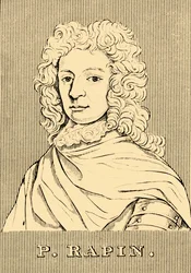 P. Rapin, 1661-1725, 1830.