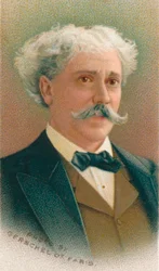 Pablo de Sarasate 1844-1908, spansk violinist och kompositör, 1911