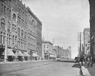 Pacific Avenue, Tacoma, Washington, USA, c1900.