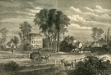 Paddington Green 1750, c1876.