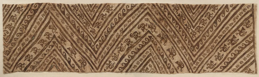 Målad omslag för mamma, ca 1100-1400 e.Kr.