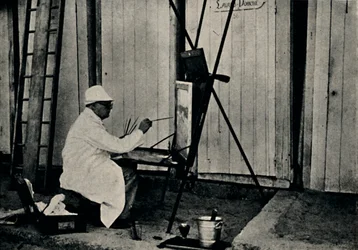Målning i Frankrike, 1930-talet, 1945.