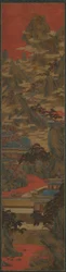 Palace Ladies Watching the Sunset, Ming-dynastin, 1500-1600-talet.