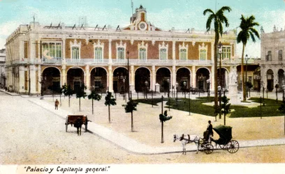 Palats och generalkaptenskap, Kuba, 1907