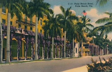 Palm Beach Hotel, Palm Beach, Florida, c1940-talet