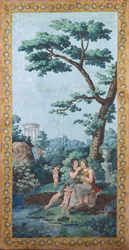 Panel, Frankrike, sent 1700-tal tidigt 1800-tal.