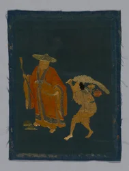 Panelmöbleringstyg, Kina, Kangxiperioden, Qingdynastin 1644-1911, 180050.