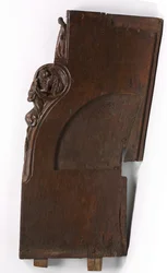 Panel från en körstall, ca. 1330-1340.
