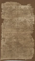 Panel med falkonerare, 1516-1955.