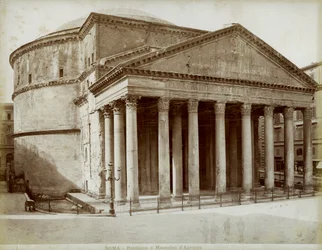 Pantheon, Rom, Italien, sent 1800-tal eller tidigt 1900-tal