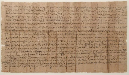 Papyrus, koptisk, 700-talet.