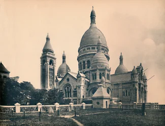Paris. - The Basilica of the Sacred Heart, c1910.