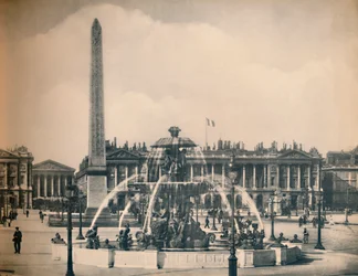 Paris. - Place De La Concorde. -LL, c1910.