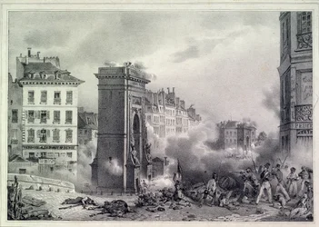 Paris. Julirevolutionen 1830, 1830