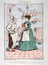 Paris belägrade, 1870-1871.