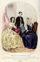 Parisiskt mode under 1800-talet, 1849 1938