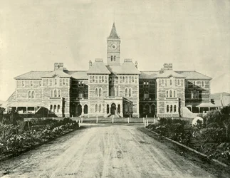 Lunatic Asylum vid Parkside, Adelaide, 1901.