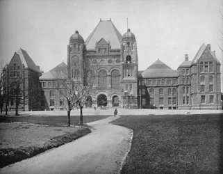 Parlamentsbyggnader, Toronto, Kanada, c1897.