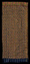Del av en kjol Ghaghara, 1700-1800-tal.