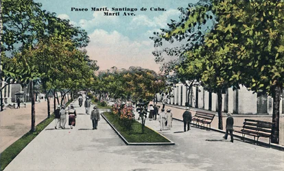 Paseo Martí, Santiago de Cuba, c1910.