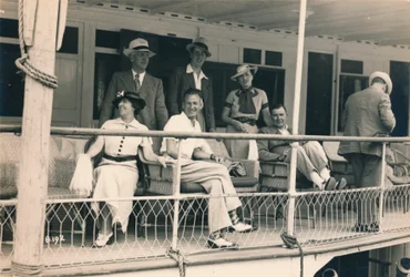 Passagerare på en Nilkryssning, 1936