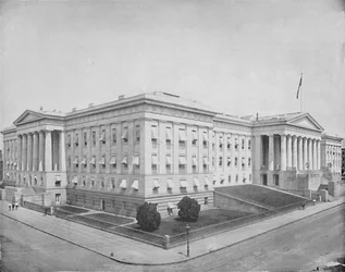 Patent Office, Washington, c1897.
