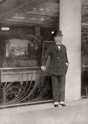 Paul Bourget, fransk författare och kritiker, 1928