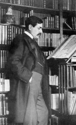 Paul Bourget, fransk romanförfattare och kritiker, sent 1800-tidigt 1900-tal