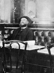 Paul Verlaine, fransk poet, 1891