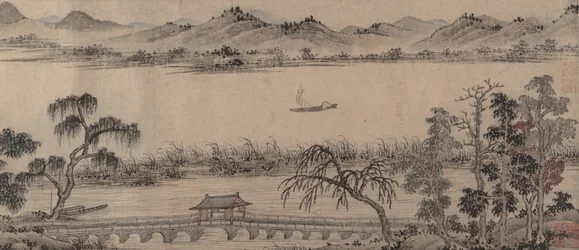 Paviljong av den svävande regnbågsbron, 1500-talet.