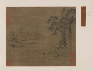 Paviljong vid vårfloden, Ming- eller Qingdynastin, 1500-1800-talet.