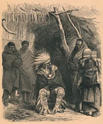 Pawnee-indianer, c1800-talet
