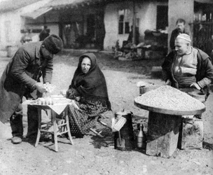 Jordnöts- och dofthandlare, Sofia, Bulgarien, c1923
