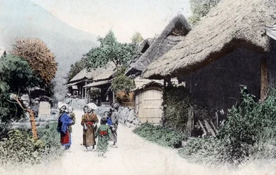 Bondebostäder, Japan, 1900-talet