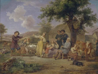 Bönders glädje, andra hälften av 1700-talet.
