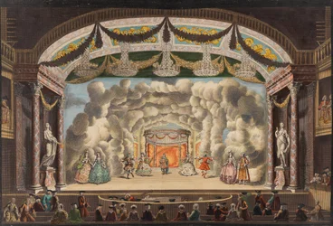 Peep Show Image, ca 1770.