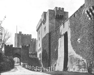 Penrhyn Castle, Bangor, North Wales, 1894.