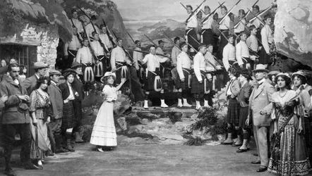Föreställning av The Gay Gordons, c1907