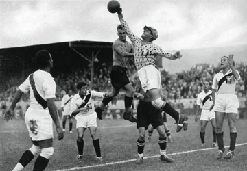 Perus olympiska fotbollslag i aktion, Olympiska spelen i Berlin, 1936