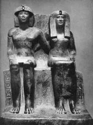 Farao Thutmose IV och hans drottning, 1933-1934