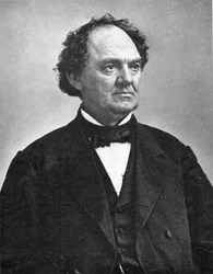 Phineas Taylor Barnum 1810-1891, amerikansk showman, 1864