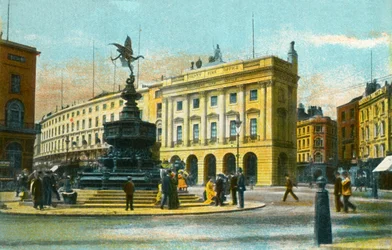 Piccadilly Circus, London, c1910.