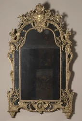Pier Mirror Trumeau, ca. 1715.