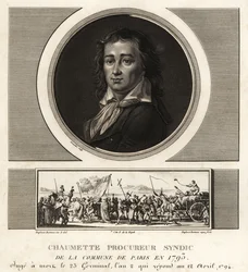 Pierre Gaspard Chaumette, syndisk åklagare i kommunen, ateist