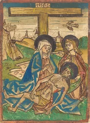 Pietà med Saint John, ca. 14751485.