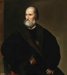 Pietro Bembo som prior av Knights Hospitaller, ca 1537.