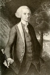 Vanlig men stilig herrkostym i Pennsylvania vid revolutionens utbrott, c1765, 1937