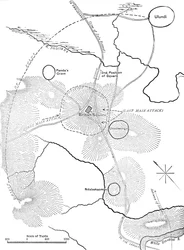 Plan för slaget vid Ulundi, 4 juli 1879, c1880