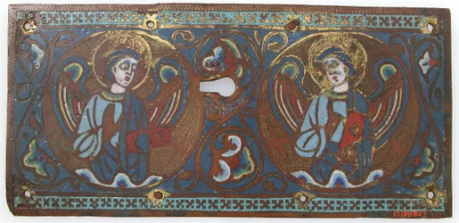 Plack från en Chasse, fransk, 1200-talet.